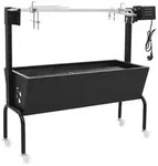 vidaXL Elektrische BBQ-Rotisserie Edelstahl