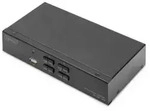 DIGITUS KVM Switch, 4x1 DP, DP Out,USB