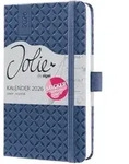 Wochenkalender Jolie ca. A6 Hardcover indigo blue 2026