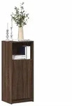 vidaXL LED-Sideboard Braun Eichen-Optik 42,5x34x100 cm Holzwerkstoff