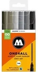 Acrylmarker One4All 127HS Grey Set