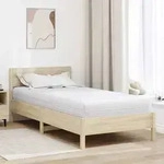 vidaXL Matratze Wei&szlig; 90 x 190 cm Taschenfeder