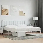 vidaXL Schaumstoffmatratze Wei&szlig; 180x200 cm H&auml;rtegrad H2 H3