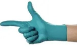 Einweghandschuh SolidSafety ChemN Special Gr.L gr&uuml;n Nitril PSA III