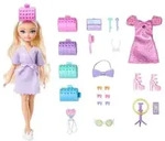 Mattel JGG38 - Barbie Dream Besties Malibu Get Ready With Me Haarspiel-Puppe
