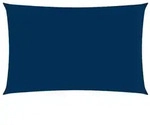 vidaXL Sonnensegel Oxford-Gewebe Rechteckig 3x6 m Blau