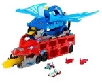 Mattel JBM72; JKJ79OK - Hot Wheels City Ultimativer 2-in-1 Drachen Transporter
