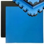 4cm dicke Fitnessmatte - 90x90cm Bodenschutzmatte Gym Matte Sport Puzzlematte