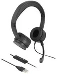 Delock - Headset - On-Ear - kabelgebunden - USB-A