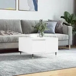 vidaXL Couchtisch Wei&szlig; 55x55x36,5 cm Holzwerkstoff
