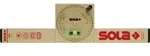 Neigungswasserwaage NAM 50 T 50cm Alu.gold m.Magnet SOLA