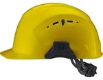 Schutzhelm CrossElectric mit Drehverschluss, gelb
