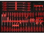 KS TOOLS Schraubendreher-Satz in Schaumstoffeinlage 46tlg. - 821.0046