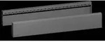 Rittal VX Sockel-Blenden VX 8660.034