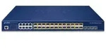 Planet Layer 3 16-Port 100/1000X SFP - Managed - L3 - 10G Ethernet (100/1000/10000) -