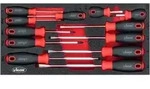 VIGOR GmbH VIGOR Schraubendreher Satz, V4989, Schlitz Profil, Kreuzschlitz Profil PH,