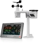 Bresser Smarte Tuya Profi-Wetter station mit 7-in-1-Sensor