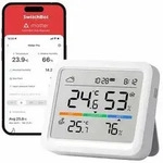 SWITCHBOT Wetterstation, Meter Pro Thermometer Hygrometer, wei&szlig;