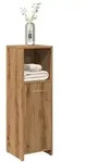 vidaXL Badschrank Artisan-Eiche 30x30x95 cm Holzwerkstoff