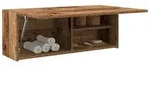 vidaXL Bad-Wandschrank Altholz-Optik 80x25x30 cm Holzwerkstoff
