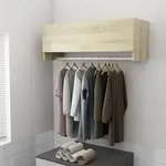 vidaXL Kleiderschrank Sonoma-Eiche 100x32,5x35 cm Holzwerkstoff