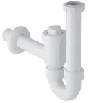 Geberit Siphon Rohrbogengeruchsverschluss f&uuml;r Waschbecken absperrbar,