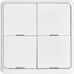 NEDIS Wandschalter SmartLife, 4 Kn&ouml;pfe, wei&szlig;