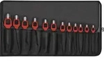 Henkellocheisensatz DIN 7200-A 12-tlg.Rolltasche