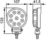 HELLA 1G0 357 101-012 LED-Arbeitsscheinwerfer - Valuefit R1500 - 12/24V - 1500lm -