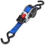 Automatik Spanngurt - mit Aufrollfunktion - 3 m L&auml;nge - Breite 25 mm - mit S Haken -