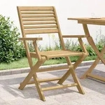vidaXL Gartenst&uuml;hle 2 Stk. Klappbar 54,5x61,5x86,5cm Massivholz Akazie