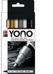 "Marabu Acrylmarker "YONO", 1,5 - 3,0 mm, 4er Set METAL"