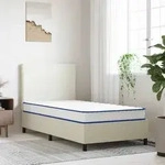 vidaXL Memory-Schaum-Matratze 100x200x17 cm Wei&szlig;