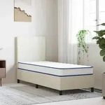 vidaXL Memory-Schaum-Matratze 80x200x17 cm Wei&szlig;