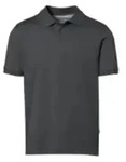 Hakro Poloshirt Cotton-Tec 814-28 anthrazit Gr. XS
