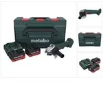 Metabo W 18 L 9-125 Akku Winkelschleifer 18 V 125 mm + 2x Akku 10,0 Ah +...