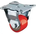 Bockrolle 35mm 100kg PU 90 +/- 3 Shore A Kugell.60x60mm STA BS ROLLEN
