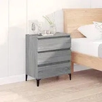 vidaXL Sideboard Grau Sonoma 60x35x70 cm Holzwerkstoff