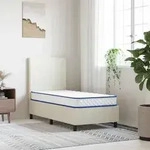 vidaXL Memory-Schaum-Matratze 80x160x17 cm Wei&szlig;