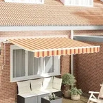 vidaXL Markisen-Ersatzgewebe f&uuml;r 3.5x2 m Rahmen mit bunten Streifen