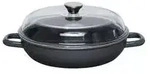 Riess Schmorpfanne mit Glasdeckel 28cm DARK GREY