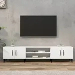 vidaXL TV-Schrank Wei&szlig; 180x31,5x40 cm Holzwerkstoff