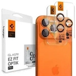 Spigen Optik Pro Kameralinsenglas f&uuml;r iPhone 16 Pro / Max / 17 Pro / Max &ndash; Orange