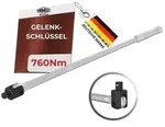FAMEX 10672 Spezial Gelenk-Drehgriff extra lang, 12,5mm (1/2-Zoll)-Antrieb - bis- 630