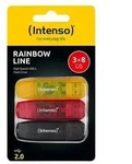 INTENSO USB-Stick Rainbow Line 3502463 USB 2.0 8GB 3er Pack