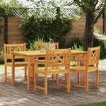 vidaXL Gartenst&uuml;hle 4 St&uuml;ck 56x55.5x90 cm Massivholz Akazie