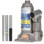 alca&reg; Hydraulischer Wagenheber 2t I Stempelheber & Unterstellheber aus Stahl I f&uuml;r