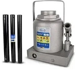 alca&reg; Hydraulischer Wagenheber 50t I Stempelheber & Unterstellheber aus Stahl I f&uuml;r