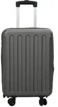 vidaXL Zusammenklappbarer Koffer Hartschale 20'' Dunkelgrau 34x23x55,5 cm ABS