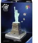 Ravensburger 3D Puzzle Iconics: Freiheitsstatue mit LED 12008027 1 St.